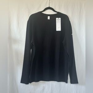 MENS ALO MICRO WAFFLE
FAST BREAK LONG
SLEEVE TEE SIZE LARGE